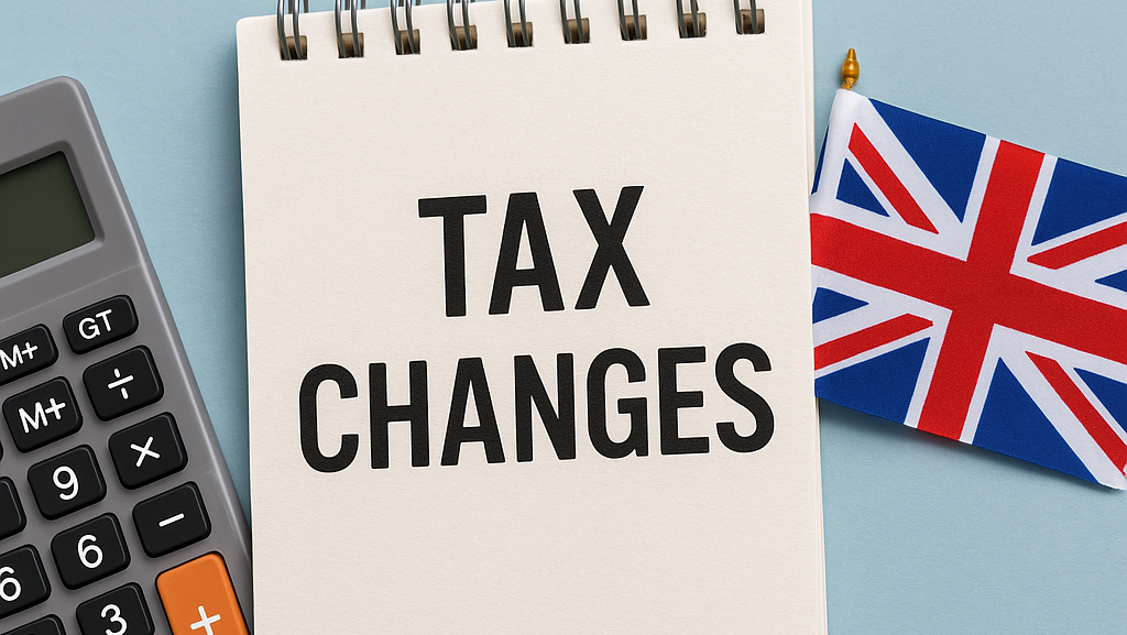 zmiany w systemie podatkowym UK 2025